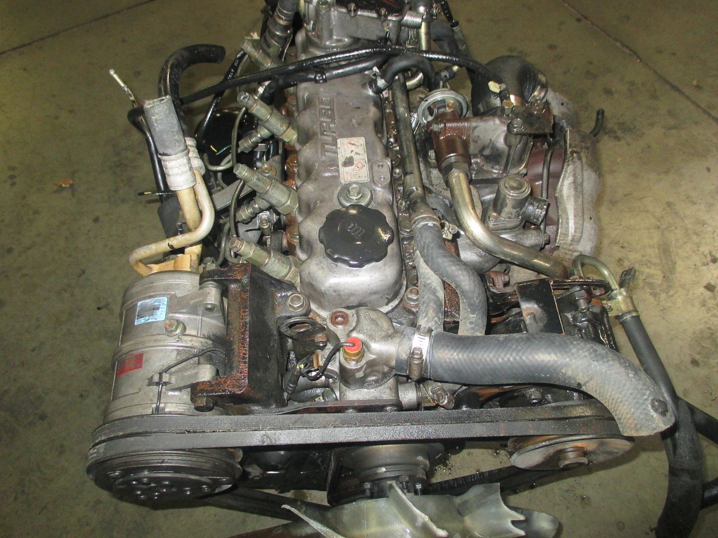 Isuzu Pickup JDM C223 Turbo Diesel OHV 2.2L Engine Motor Long Block